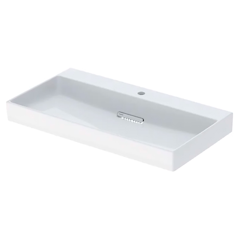 Раковина для ванной Geberit ONE 90х48 сантехнический фарфор KeraTect белый 505.038.00.1