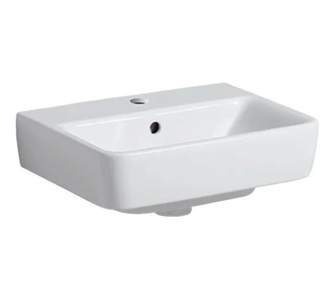 Раковина для ванной Geberit Selnova Compact 45х34 см сантехнический фарфор белый 501.561.00.7