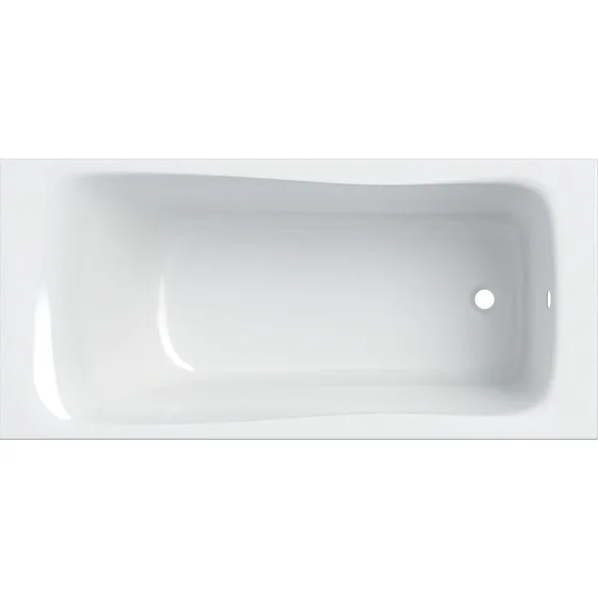 Ванна акриловая Geberit Selnova 140х70 см пристенная белый 554.280.01.1