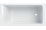 Ванна акриловая Geberit Selnova Square 140х70 см пристенная белый 554.380.01.1