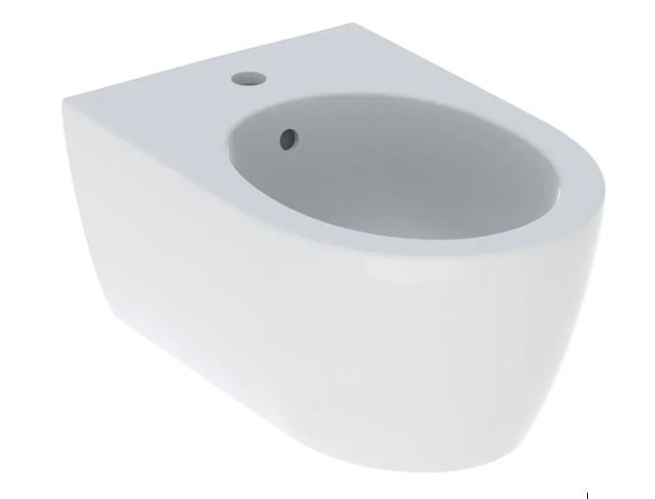 Биде подвесное Geberit iCon 35,5х53 см сантехнический фарфор белый 501.898.00.1