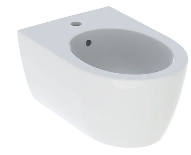 Биде подвесное Geberit iCon 35,5х53 см сантехнический фарфор белый матовый 501.898.JT.1