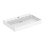 Раковина для ванної Geberit ONE 75х48 сантехнічна порцеляна KeraTect біла 505.036.00.1