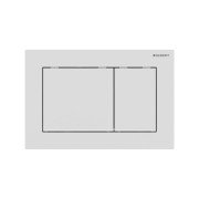 Кнопка змиву Geberit Omega 30 подвійний змив пластик білий матовий 115.080.01.1