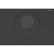 Система електронного керування змивом унітазу Geberit Sigma подвійний змив нержавіюча сталь чорний матовий/чорний 115.890.16.6