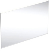 Зеркало для ванной Geberit Option Plus Square 105х70 с прямой и косвенной подсветкой алюминий анодированный 502.784.00.1