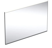 Зеркало для ванной Geberit Option Plus Square 105х70 с прямой и косвенной подсветкой черный матовый/алюминий анодированный 502.784.14.1