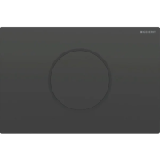 Система электронного управления смывом унитаза Geberit Sigma двойной смыв нержавеющая сталь черный/черный матовый 115.906.DW.6