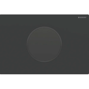 Система электронного управления смывом унитаза Geberit Sigma двойной смыв нержавеющая сталь черный матовый/черный 115.907.16.6