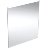 Зеркало для ванной Geberit Option Plus Square 60х70 с прямой и косвенной подсветкой алюминий анодированный 502.781.00.1