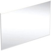 Зеркало для ванной Geberit Option Plus Square 105х70 с прямой и косвенной подсветкой алюминий анодированный 502.784.00.1