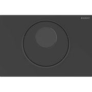 Система электронного управления смывом унитаза Geberit Sigma двойной смыв нержавеющая сталь черный матовый/черный 115.891.16.6