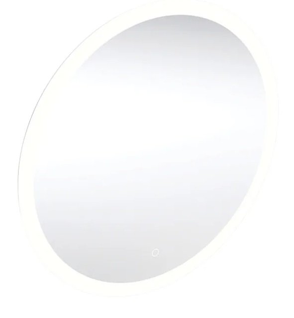 Дзеркало для ванної Geberit Option Round ⌀50 см з прямим і непрямим підсвічуванням 502.796.00.1