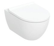 Підвісний унітаз Geberit Acanto TurboFlush 36х53 см з кришкою сантехнічний фарфор білий 502.774.00.1