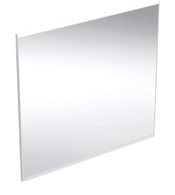 Дзеркало для ванної Geberit Option Plus Square 75х70 з прямим та непрямим підсвічуванням алюміній анодований 502.782.00.1