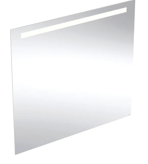 Зеркало для ванной Geberit Option Basic Square 100х90 подсветка сверху алюминий анодированный 502.814.00.1