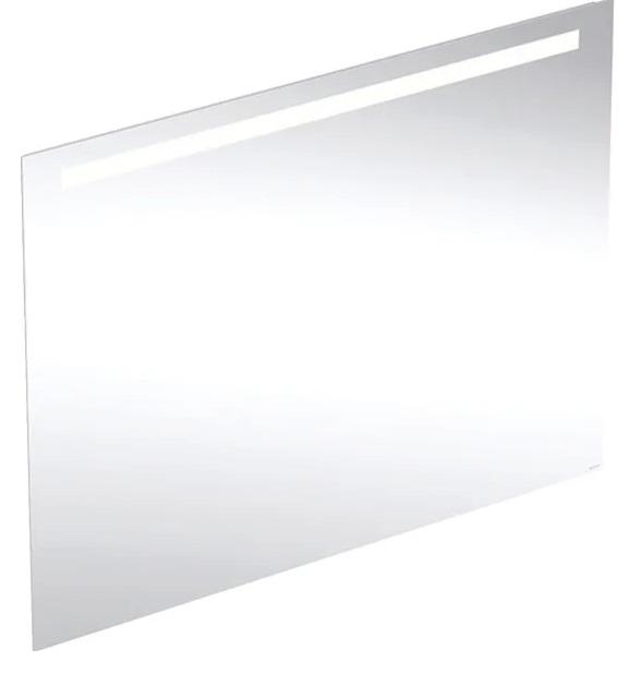 Дзеркало для ванної Geberit Option Basic Square 120х90 підсвічування зверху алюміній анодований 502.815.00.1
