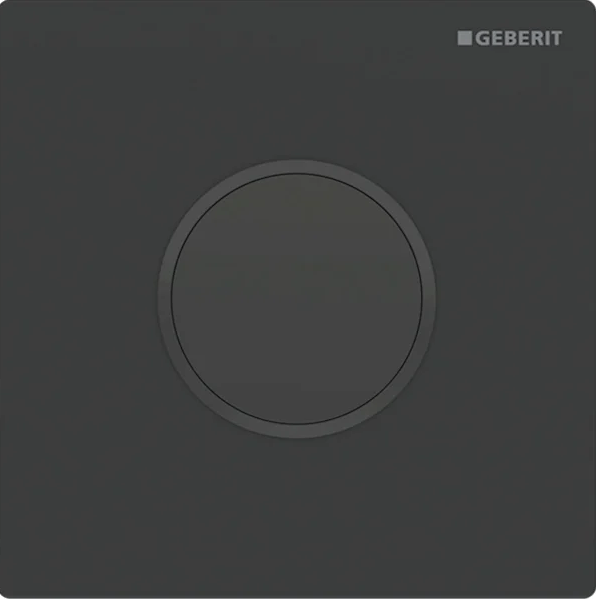Система електронного керування змивом пісуара Geberit нержавіюча сталь чорний матовий/чорний 116.035.16.1