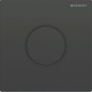 Система электронного управления смывом писсуара Geberit нержавеющая сталь черный/черный матовый 116.035.DW.1