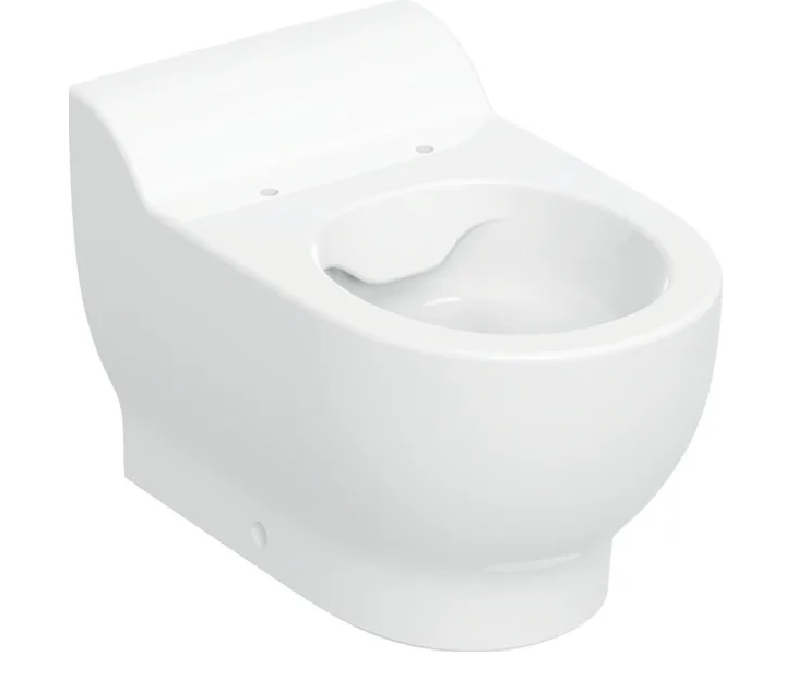 Унітаз для підлоги Geberit Bambini безободковий 33.5х53 см сантехнічний фарфор білий 502.966.00.1