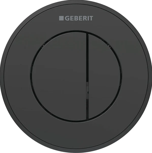 Сливной механизм дистанционного управления смыва Geberit пневматический пластик черный 116.055.DW.1