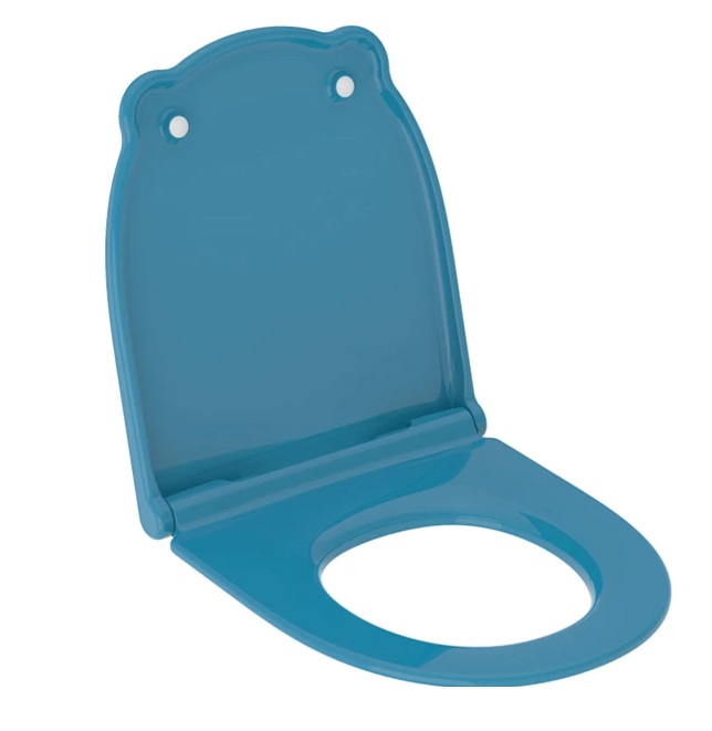 Сиденье с крышкой для детского унитаза Geberit Bambini дюропласт голубой 502.969.SX.1