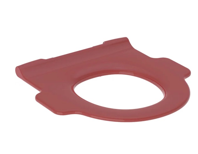Сиденье для детского унитаза Geberit Bambini с функцией поддержки дюропласт карминово-красный 502.971.FY.1