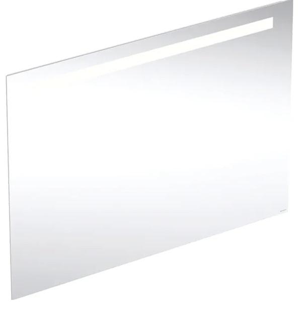 Зеркало для ванной Geberit Option Basic Square 100х70 подсветка сверху алюминий анодированный 502.809.00.1