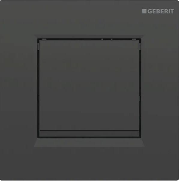 Система пневматичного керування змивом пісуару Geberit кнопка змиву 30 пластик чорний/чорний матовий 116.017.DW.1