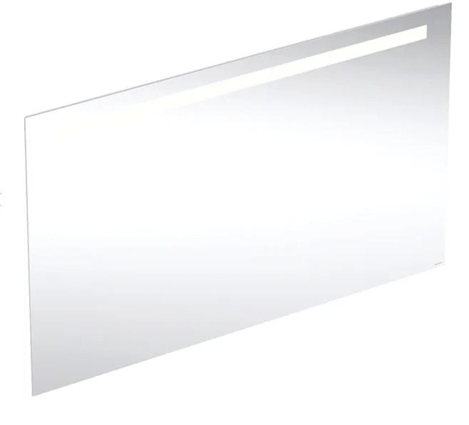 Зеркало для ванной Geberit Option Basic Square 120х70 подсветка сверху алюминий анодированный 502.810.00.1