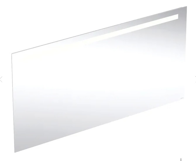 Зеркало для ванной Geberit Option Basic Square 140х70 подсветка сверху алюминий анодированный 502.811.00.1