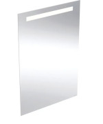 Зеркало для ванной Geberit Option Basic Square 60х90 подсветка сверху алюминий анодированный 502.812.00.1