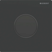 Система электронного управления смывом писсуара Geberit нержавеющая сталь черный матовый/черный 116.025.16.1