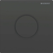 Система электронного управления смывом писсуара Geberit нержавеющая сталь черный/черный матовый 116.025.DW.1