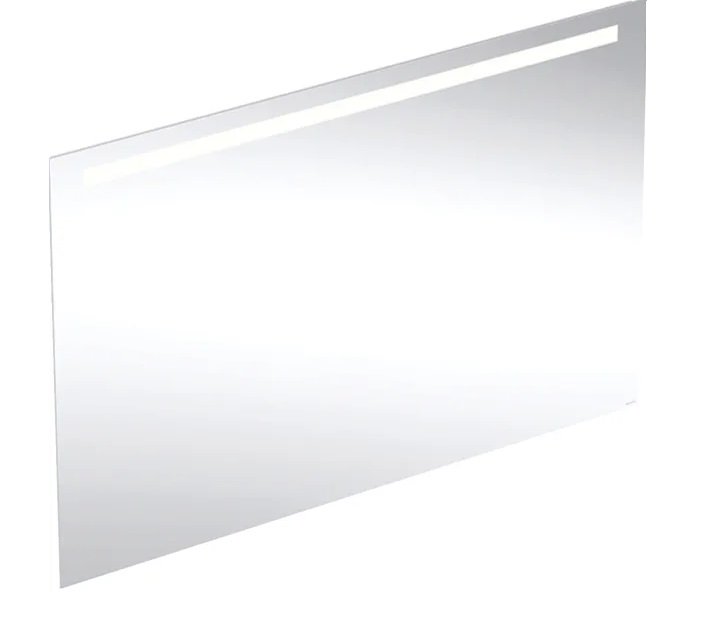 Зеркало для ванной Geberit Option Basic Square 140х90 подсветка сверху алюминий анодированный 502.816.00.1