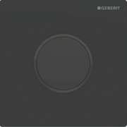 Система электронного управления смывом писсуара Geberit нержавеющая сталь черный матовый/черный 116.035.16.1