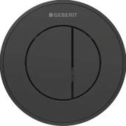 Сливной механизм дистанционного управления смыва Geberit пневматический пластик черный 116.055.DW.1