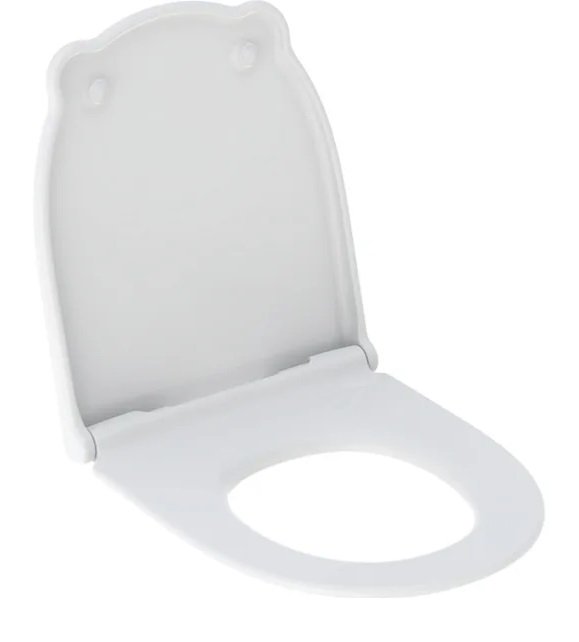 Сиденье с крышкой для детского унитаза Geberit Bambini Soft-Close дюропласт белый 502.970.01.1