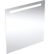Зеркало для ванной Geberit Option Basic Square 70х70 подсветка сверху алюминий анодированный 502.806.00.1