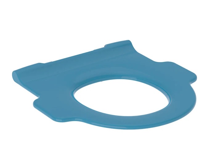 Сиденье для детского унитаза Geberit Bambini с функцией поддержки дюропласт голубой 502.971.SX.1