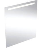 Зеркало для ванной Geberit Option Basic Square 80х90 подсветка сверху алюминий анодированный 502.813.00.1