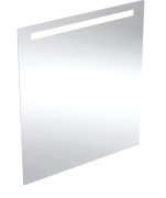 Зеркало для ванной Geberit Option Basic Square 80х90 подсветка сверху алюминий анодированный 502.813.00.1