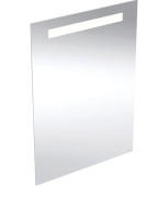 Зеркало для ванной Geberit Option Basic Square 50х70 подсветка сверху алюминий анодированный 502.804.00.1