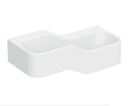 Дитяча раковина Geberit Bambini 90х39 см із двома зонами Varicor білий альпійський 502.974.00.2