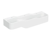 Дитяча раковина Geberit Bambini 140х39 см із трьома зонами Varicor білий альпійський 502.976.00.1