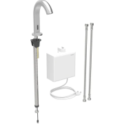 Смеситель для раковины Geberit Piavе питание от сети с термостатом латунь нерж сталь 116.167.SN.1