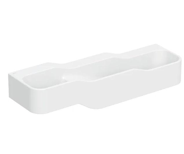 Детская раковина Geberit Bambini 140х39 см с тремя зонами Varicor белый альпийский 502.976.00.2
