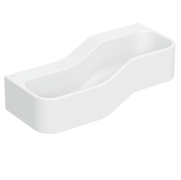 Дитяча раковина Geberit Bambini 90х39 см із двома зонами Varicor білий альпійський 502.973.00.2