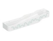 Дитяча раковина Geberit Bambini 180х39 см із чотирма зонами Varicor білий альпійський декор зелений ліс/світло-зелений 502.977.79.1