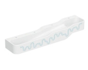 Детская раковина Geberit Bambini 180х39 см с четырьмя зонами Varicor белый альпийский декор синий океан/голубой 502.977.SX.1